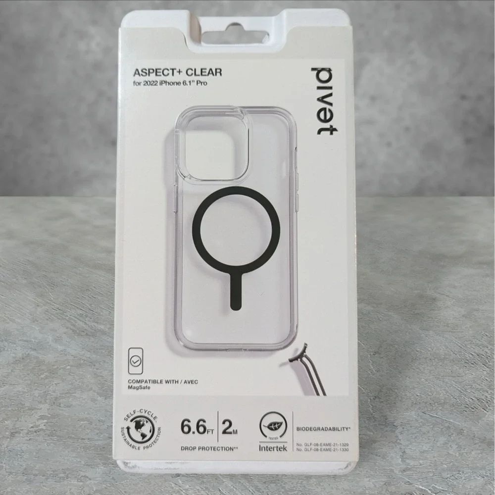 Pivet Aspect+ Lanyard MagSafe Case For Apple iPhone 2022 6.1/14 Pro See Descr T1